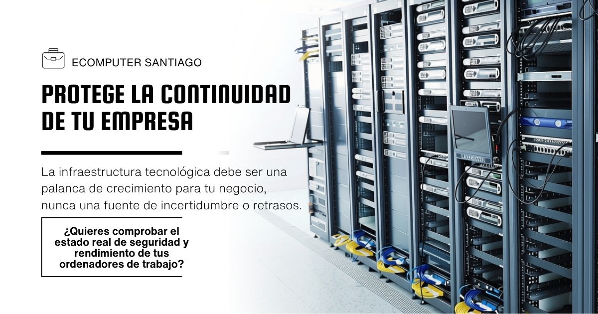 Soporte remoto y taller presencial reparación ordenadores empresas Santiago Avenida de Vilagarcía